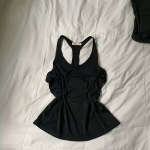 Hollister Black Racerback Tank Top